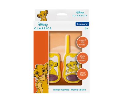 Lexibook Vysielačky Leví kráľ s dosahom 200 m