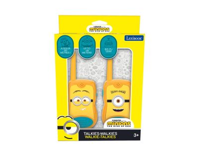 Lexibook Vysielačky Mimoni s dosahom 200 m