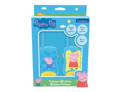 Lexibook Vysielačky Prasiatko Peppa s dosahom 200 m
