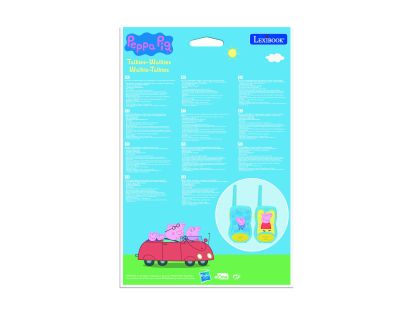 Lexibook Vysielačky Prasiatko Peppa s dosahom 200 m