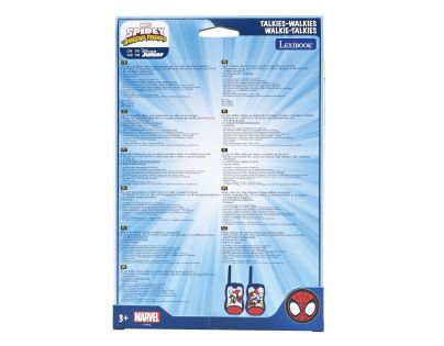 Lexibook Vysielačky Spidey s dosahom 200 m