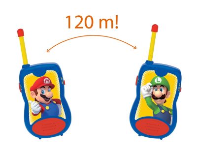 Lexibook Vysielačky Super Mario s dosahom 200 m
