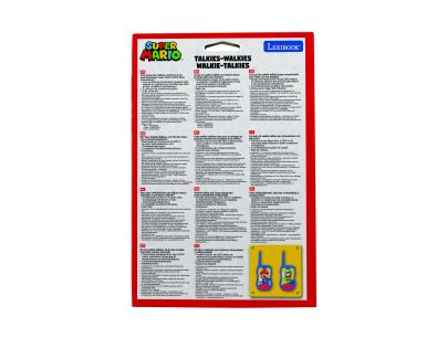 Lexibook Vysielačky Super Mario s dosahom 200 m