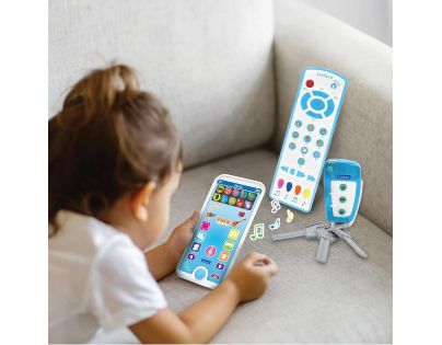 Lexibook Vzdelávací mobilný telefón, diaľkové ovládanie a kľúčenka