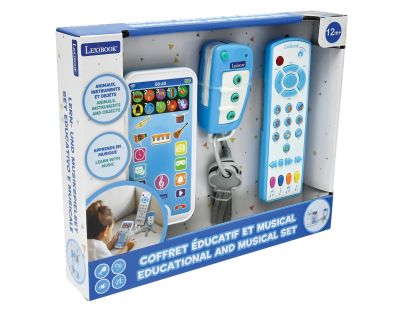 Lexibook Vzdelávací mobilný telefón, diaľkové ovládanie a kľúčenka