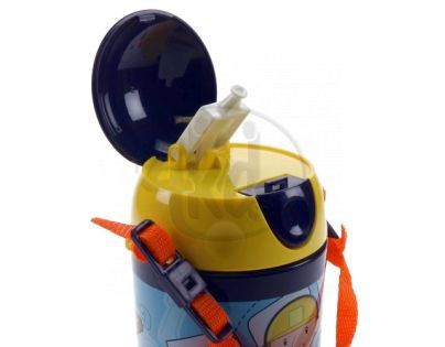 Láhev s brčkem 500ml Bořek Stavitel