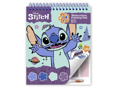 Lilo a Stitch blok s omaľovánkami a farbami