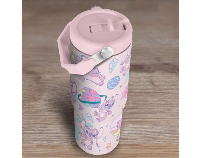 Lilo a Stitch cestovný hrnček s uchom - Angel