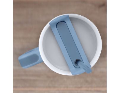 Lilo a Stitch cestovný hrnček so slamkou modrý