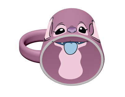 Lilo a Stitch hrnček s tvárou Angel