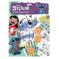 Lilo a Stitch pracovné listy s farbami