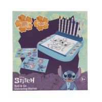 Lilo a Stitch stojan s omaľovánkami a farbami 2