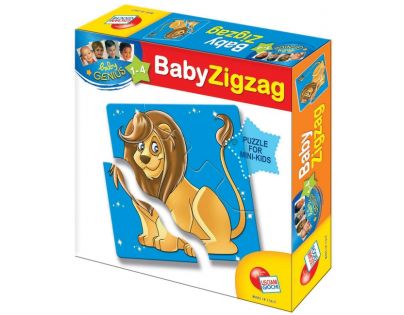 Baby genius baby zvířátka Lisciani Giochi - Africká zvířátka
