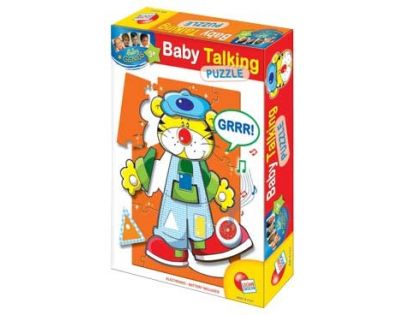 EP Line Baby genius Puzzle se zvukem Tygřík