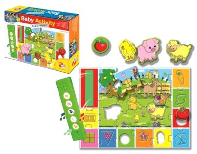 EPLine EP01301 - Baby genius zvířátka na farmě, se zvuky