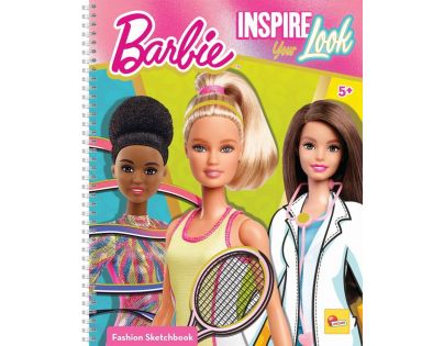 Liscianigiochi Barbie Sketch Book inšpiruj svoj vzhľad