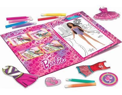 Liscianigiochi Barbie Sketch Book inšpiruj svoj vzhľad