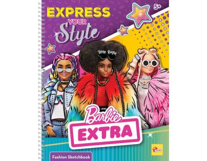 Liscianigiochi Barbie Sketch Book vyjadri svoj štýl