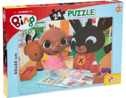 LiscianiGiochi Puzzle Bing Hráme sa 24 dielikov