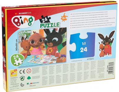 LiscianiGiochi Puzzle Bing Hráme sa 24 dielikov