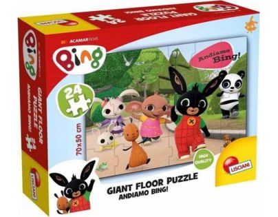 Liscianigiochi Maxi puzzle 24 dielikov Let's Go Bing