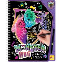 Liscianigiochi Monster High Vyškrabávacie omaľovánky Objatie