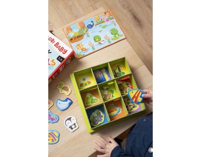 Liscianigiochi Montessori baby krabička Šťastné zvieratká