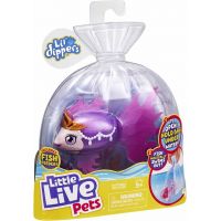 Little Live Pets Plávajúce rybka fialová Sea Queen 6