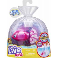 Little Live Pets Plávajúce rybka ružová Bellariva 6