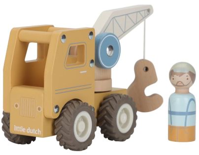Little Dutch Autožeriav drevený