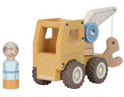 Little Dutch Autožeriav drevený