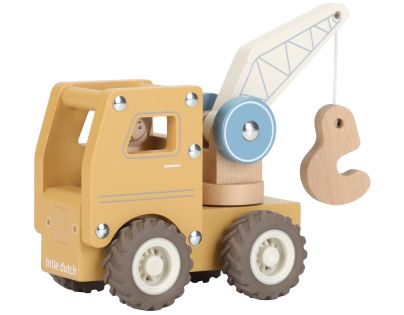 Little Dutch Autožeriav drevený