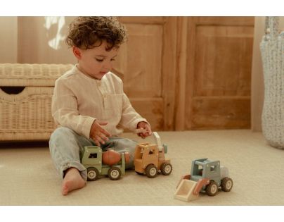 Little Dutch Autožeriav drevený
