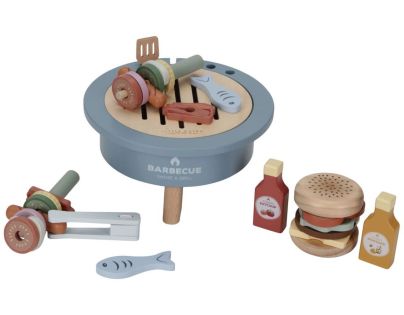 Little Dutch Barbecue sada drevená