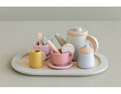 Little Dutch Čajový set drevený - Poškodený obal