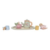 Little Dutch Čajový set drevený s kvetinovou potlačou 5