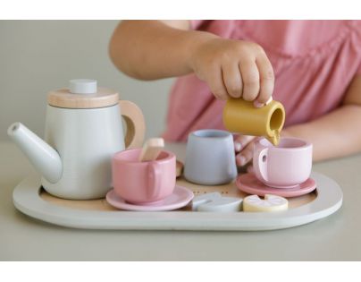 Little Dutch Čajový set drevený