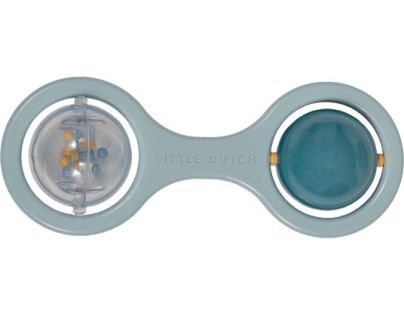 Little Dutch Hrkálka s guličkami Blue