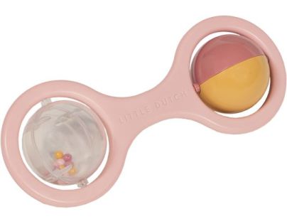 Little Dutch Hrkálka s guličkami Pink
