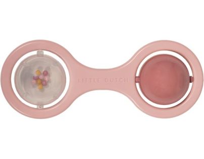 Little Dutch Hrkálka s guličkami Pink