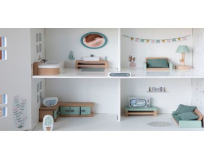 Little Dutch Domček pre bábiky drevený