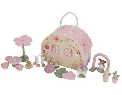 Little Dutch Domček pre víly drevený prenosný Fairy Garden