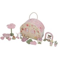 Little Dutch Domček pre víly drevený prenosný Fairy Garden 4