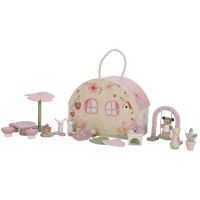 Little Dutch Domček pre víly drevený prenosný Fairy Garden 5
