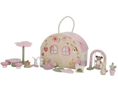 Little Dutch Domček pre víly drevený prenosný Fairy Garden