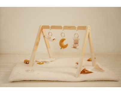 Little Dutch Drevená hrazdička Newborn Naturals