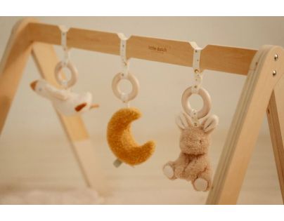 Little Dutch Drevená hrazdička Newborn Naturals