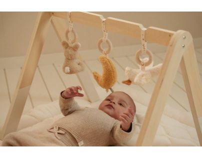 Little Dutch Drevená hrazdička Newborn Naturals