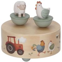 Little Dutch Hudobný box naťahovací Farma 2