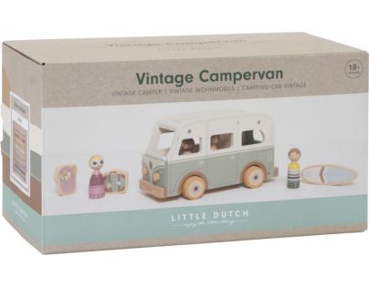 Little Dutch Karavan drevený
